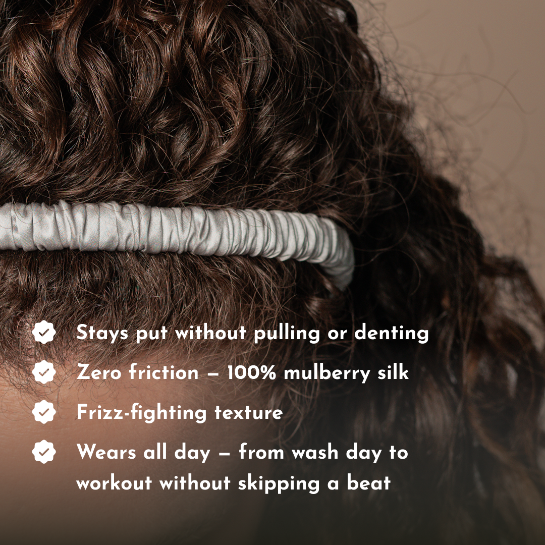 Comfort Curve Silk Headband – Curlfriend Collective display picture 1