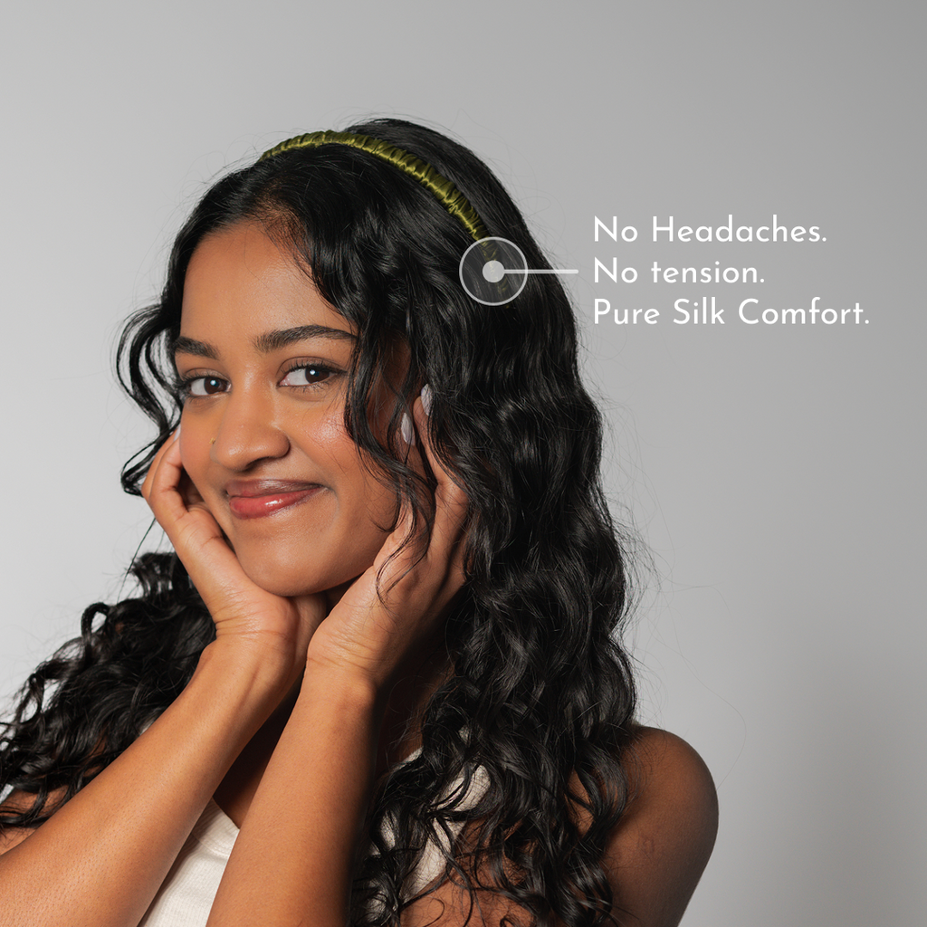 Comfort Curve Silk Headband – Curlfriend Collective