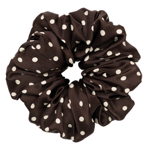Espresso/Cream Polka Dot