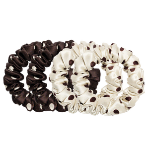 Espresso/Cream Polka Dot