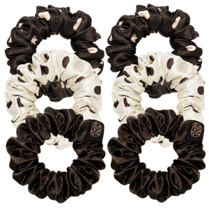 Espresso/Cream Polka Dot