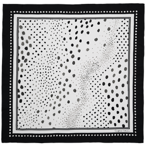 Onyx/Pearl Polka Dot